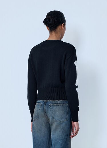 Vaquera Skeleton Sweater Black vaq0264006