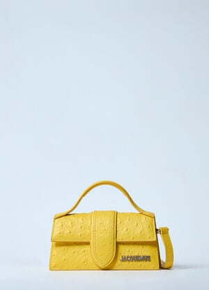 Jacquemus Le Bambino Long Shoulder Bag Yellow jac0260033