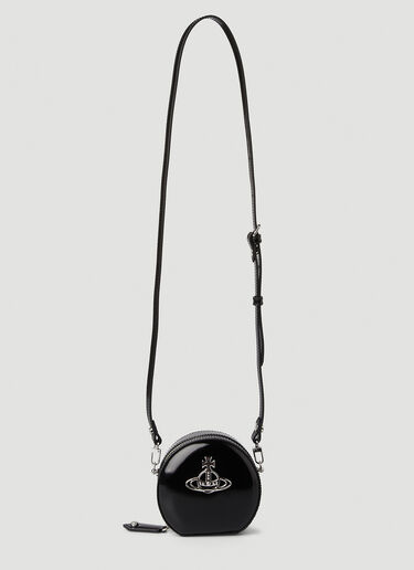 Vivienne Westwood Daisy Mini Round Crossbody Bag in Black | LN-CC®