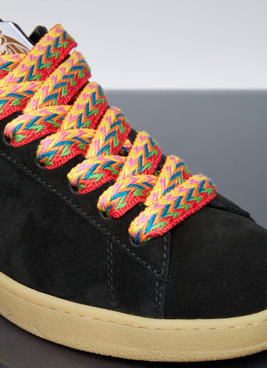Lanvin Lite Curb Low-Top Sneakers Black lnv0155013