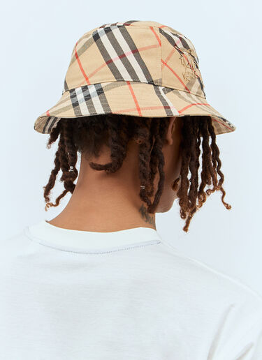 Burberry 格纹渔夫帽 米色 bur0357001