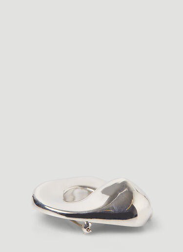 AGMES x Simone Bodmer-Turner Gertrude 胸针 银色 agm0246004