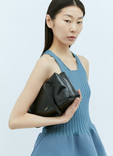 Jil Sander 小号 Goji 手提包 黑 jil0256014