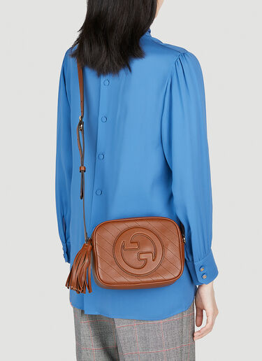 Gucci Blondie 单肩包 棕色 guc0253207