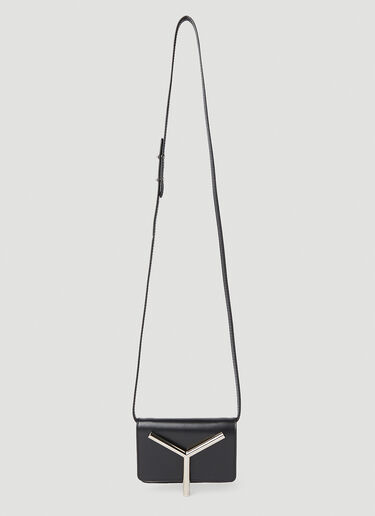 Mini Wallet Crossbody Bag Y/Project Mini Wallet Crossbody Bag Black ypr0252005