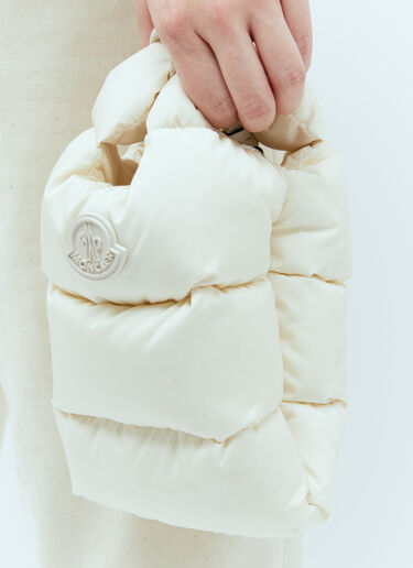 Moncler 레제르 스몰 크로스바디 백 화이트 mon0257008