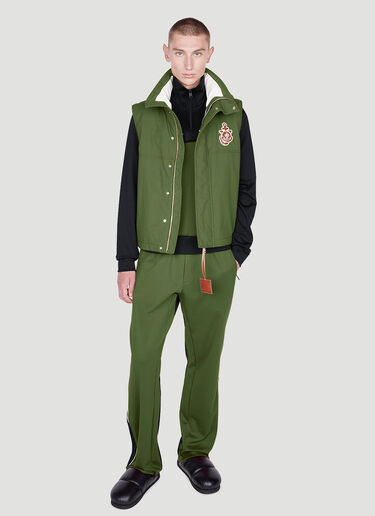 1 Moncler JW Anderson Colourblock Sweatshirt Green mjw0152006