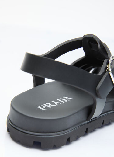 Prada Fisherman Sandals Black pra0256023