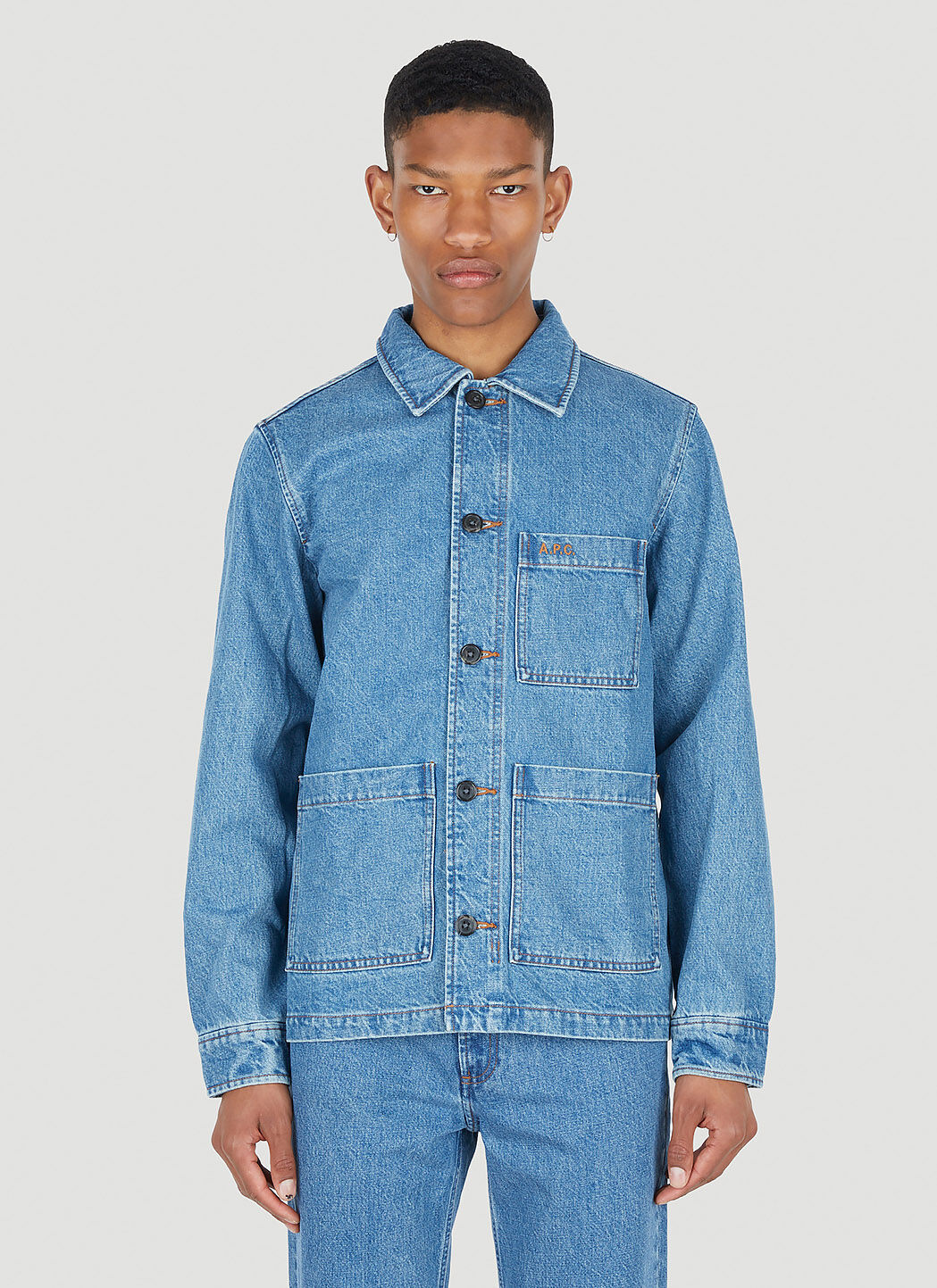 Apc jean shop jacket