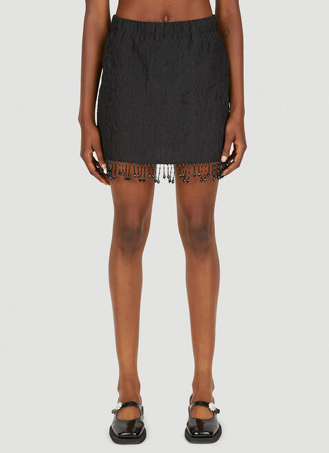 Y/Project Embellished Jacquard Skirt Blue ypr0252023