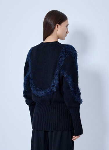 LN-CC® - Kiko Kostadinov: Macaw Jumper - Black Kiko Kostadinov Macaw Jumper Black kko0265008