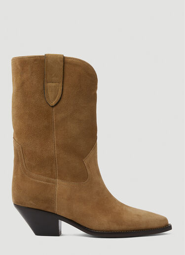 Isabel Marant 다호프 부츠 브라운 ibm0250014