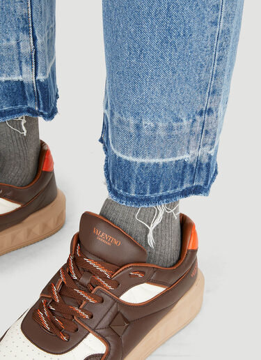 Valentino Tapered Vintage Style Jeans Blue val0149013