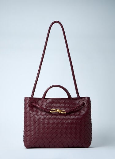 LN-CC® - Bottega Veneta: Medium Andiamo Handbag - Burgundy Bottega Veneta Medium Andiamo Handbag Burgundy bov0260013