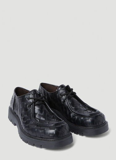 Bottega Veneta Haddock 系带鞋 黑色 bov0155017