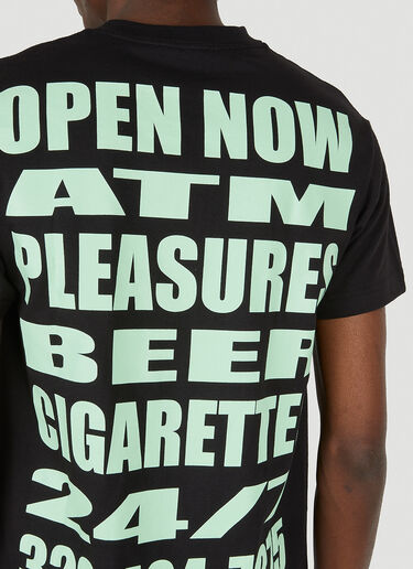 Pleasures Liquor T-Shirt Black pls0147011