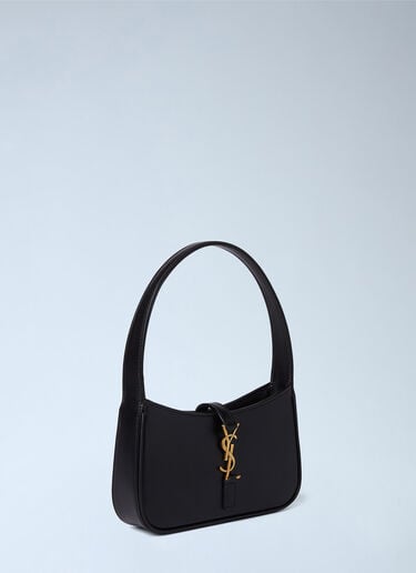 LN-CC® - Saint Laurent: Le 5 à 7 Hobo Mini Shoulder Bag - Black Saint Laurent Le 5 à 7 Hobo Mini Shoulder Bag Black sla0249223