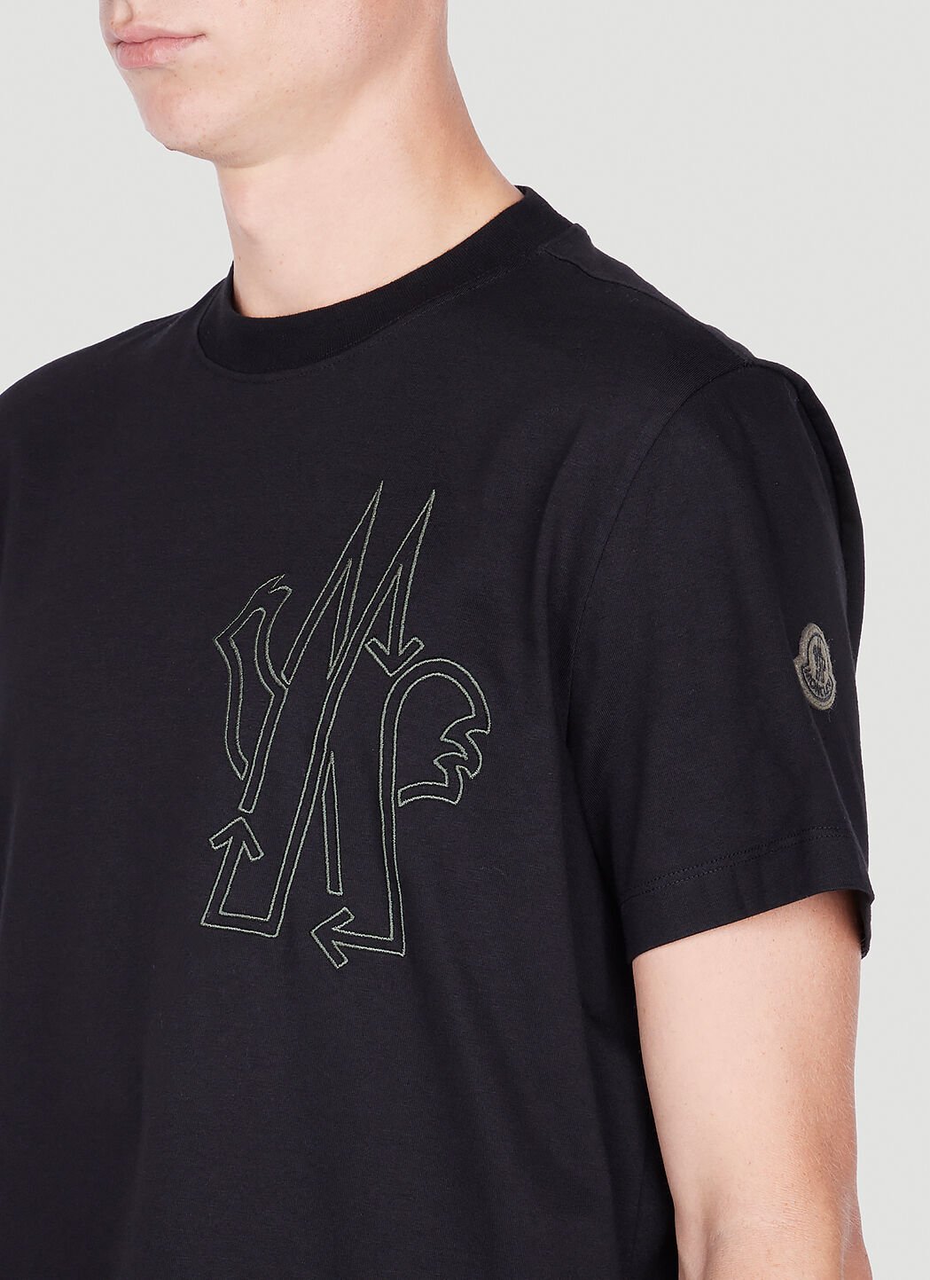 MONCLER GENIUS 7 Moncler FRGMT Hiroshi Fujiwara Logo-Print
