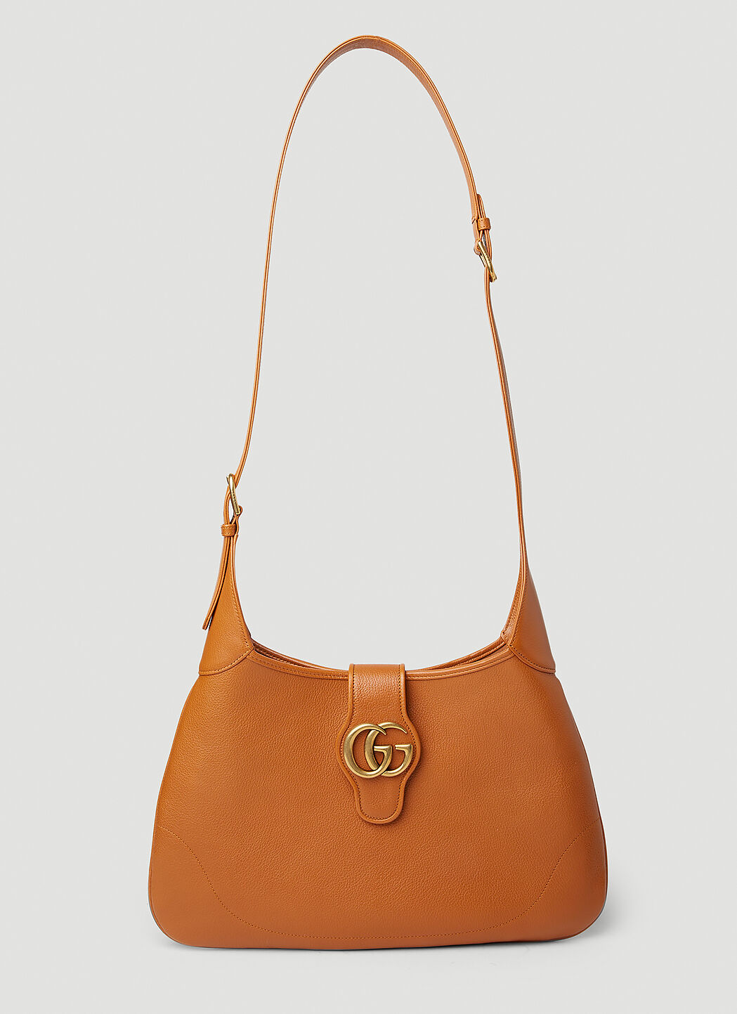 Gucci hobo bag brown best sale