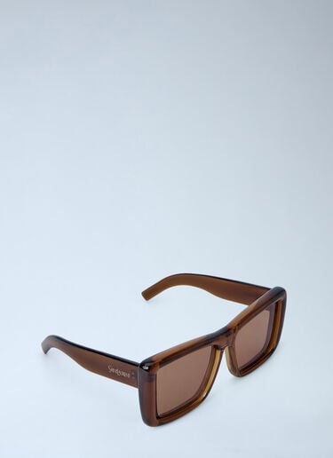 LN-CC® - Saint Laurent: SL 900 Howl Sunglasses - Brown Saint Laurent SL 900 Howl Sunglasses Brown sla0263108