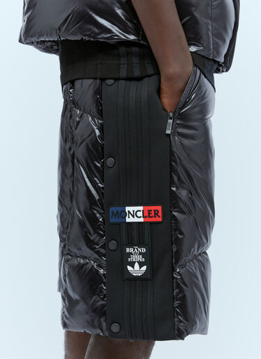 Moncler x adidas Originals ダウン トラックショーツ ブラック mad0154005