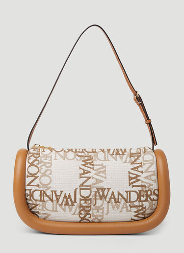 JW Anderson Bumper Baguette Shoulder Bag Beige jwa0251019