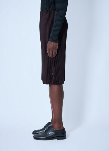 Homme Plissé Issey Miyake Wear Or Wrap Shorts Brown hmp0164011