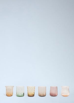 Bitossi Home Set Of Six Assorted Tumblers Multicolour wps0692577