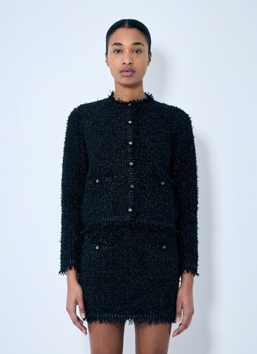 Gucci ラメ織りジャケット  ブラック guc0259012