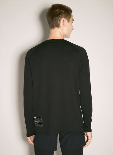 Y-3 M 런 긴팔 탑  블랙 yyy0158009