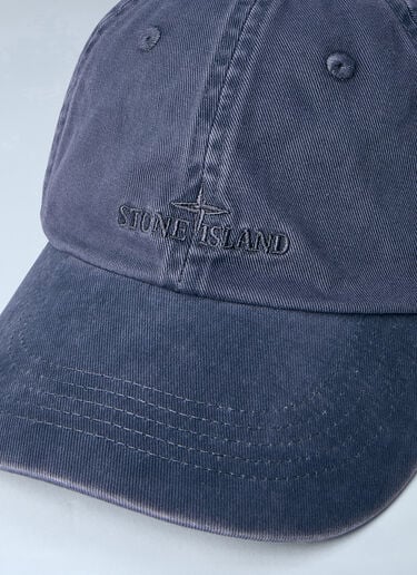 Stone Island Baseball Cap Blue sto0164089