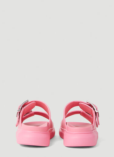 Alexander McQueen Buckle Sandals Pink amq0251077