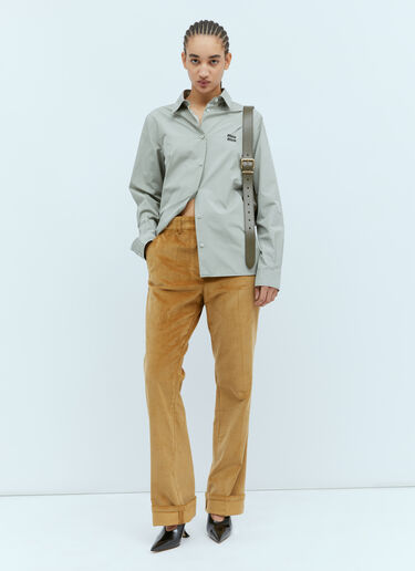 Corduroy Pants Miu Miu Corduroy Pants Brown miu0254014