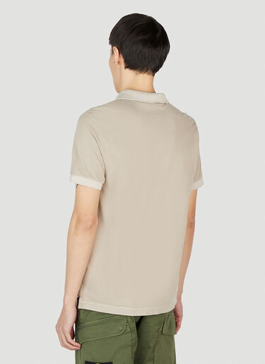 Stone Island 컴퍼스 패치 폴로 셔츠 그레이 sto0152076