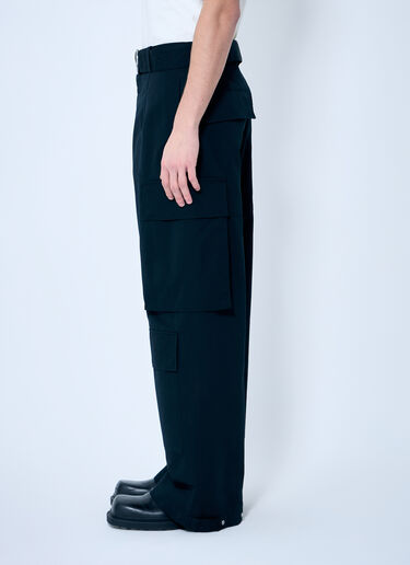 Jil Sander Belted Cargo Pants Black jil0159004