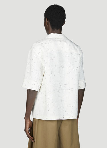 Bottega Veneta Light Criss-Cross Shirt Cream bov0155012