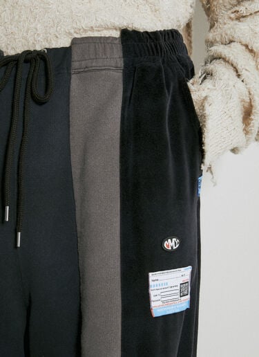 バーティカルスイッチングパンツ Maison Mihara Yasuhiro バーティカルスイッチングパンツ ブラック mmy0154003