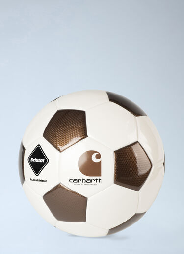 Carhartt WIP x F.C.Real Bristol Soccer Ball Synthetic Leather Brown wip0164022