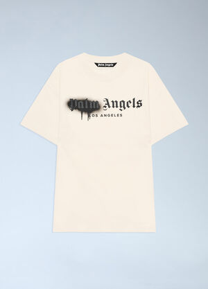 Palm Angels Spray LA T-Shirt White pma0162125