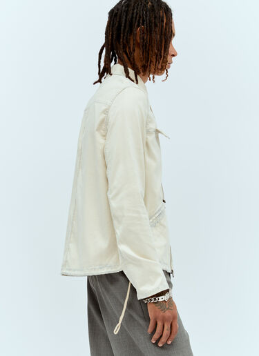 Acne Studios 펠트 지퍼 재킷  베이지 acn0156001