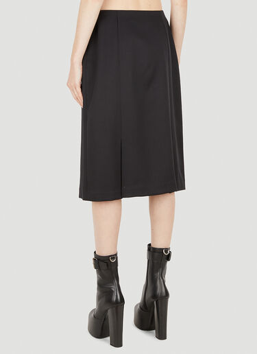 Raf Simons Pleated Skirt Black raf0248003