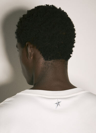 Mugler Pierced T-Shirt White mug0158010