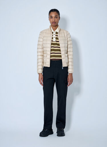 LN-CC® - Moncler: Lans Down Jacket - Beige Moncler Lans Down Jacket Beige mon0265081