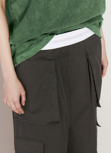 Rave 工装裤  Alexander Wang Rave 工装裤  灰色 awg0256002