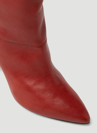 Isabel Marant Locky Boots Red ibm0250011