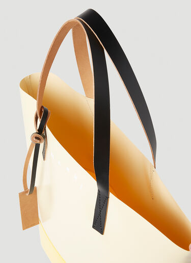 Marni Logo Shopping Tote Bag Cream mni0152020