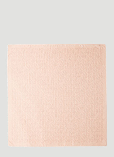 Grand Carre Logo Scarf Saint Laurent Grand Carre Logo Scarf Beige sla0252090
