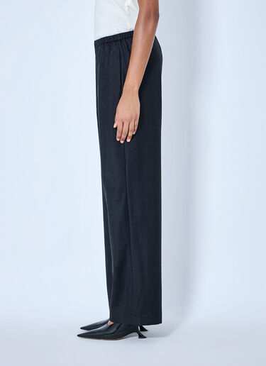 LN-CC® - RÓHE: Relaxed Fit Trousers - Black RÓHE Relaxed Fit Trousers Black roe0265026