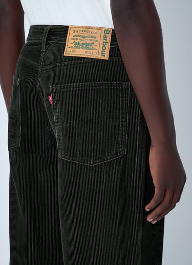 Wide-Leg Corduroy Pants Levi's x Barbour Wide-Leg Corduroy Pants Blue leb0162004