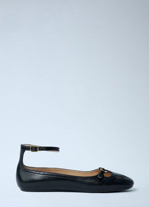 Chloé Misty Ballerina Flats Black chl0262027